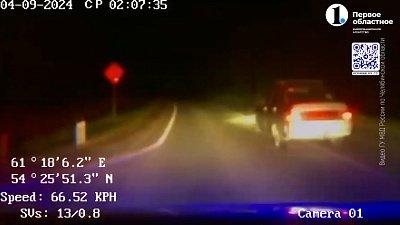 В Южноуральске пьяный лихач устроил погоню