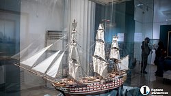 В Челябинске открылась выставка, посвященная маринистике