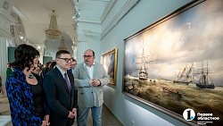 В Челябинске открылась выставка, посвященная маринистике