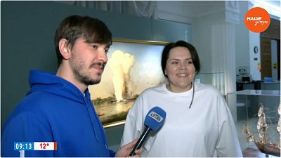 Выставка маринистов в «Прямом включении»