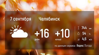В Челябинской области немного потеплеет