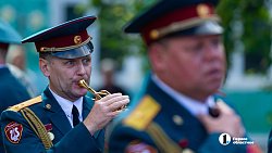 В Челябинске прошел фестиваль военных оркестров