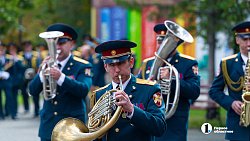В Челябинске прошел фестиваль военных оркестров