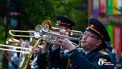 В Челябинске прошел фестиваль военных оркестров