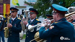 В Челябинске прошел фестиваль военных оркестров