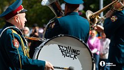 В Челябинске прошел фестиваль военных оркестров