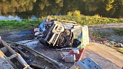 Под Усть‑Катавом в лобовом ДТП погибли водители легковушки и фуры