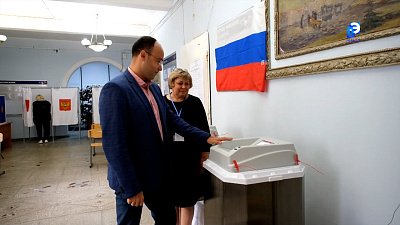 Исполняющий обязанности главы округа проголосовал на выборах