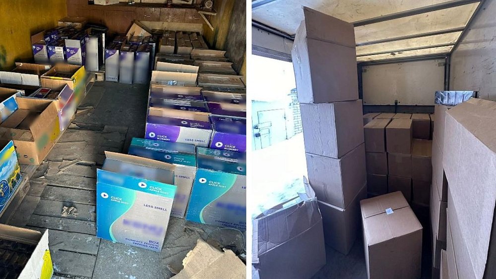 В Челябинске изъяли немаркированных сигарет на 10 млн рублей
