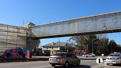 В поселке Вахрушево старый надземный переход превратят в арт‑объект