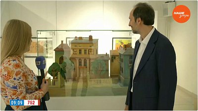 Выставка «Герои Леонида Шварцмана» в «Прямом включении»