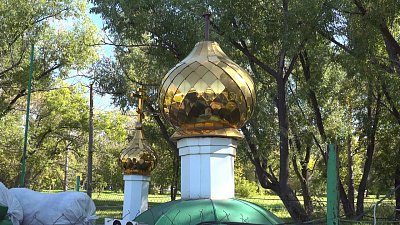 В поселке Аэропорт начали возводить православный храм