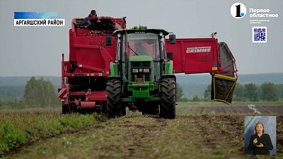 В регионе идёт уборка урожая