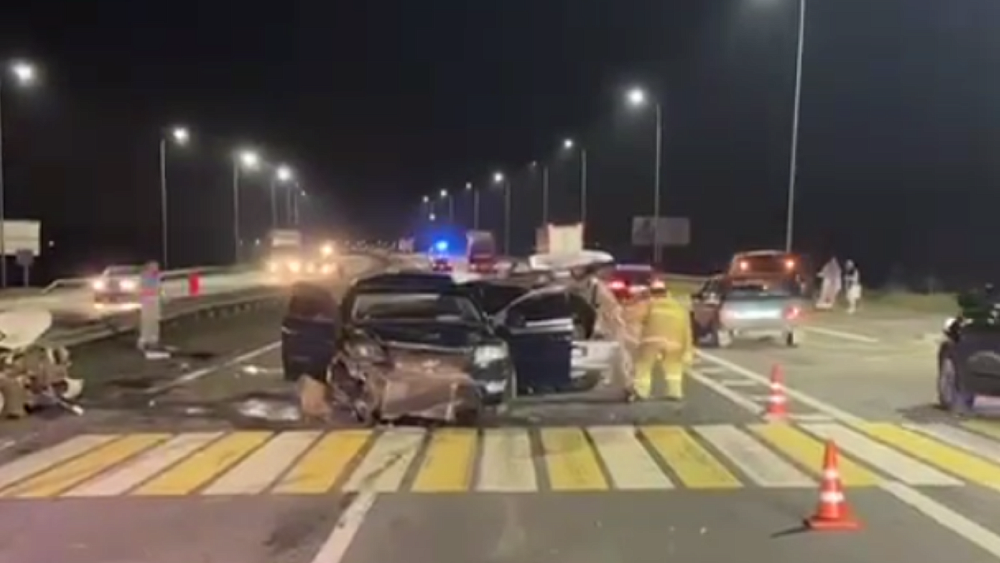 Под Челябинском столкнулись 4 авто, есть пострадавшие