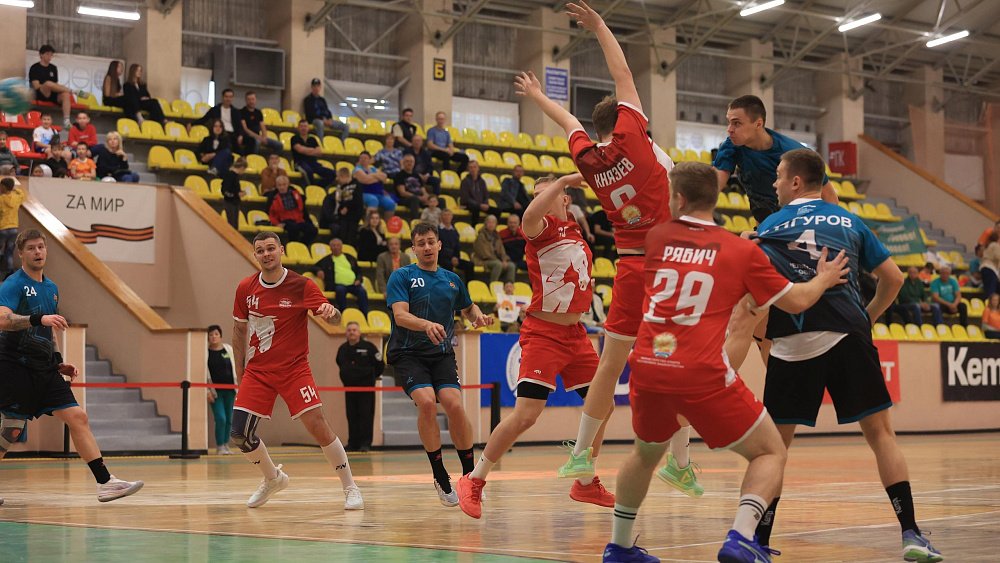 Гандбольный клуб «Динамо-Сунгуль» разгромил уфимский «Акбузат» в Суперлиге
