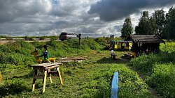 Для туристов Аркаима благоустроили площадку у родника с чистой водой