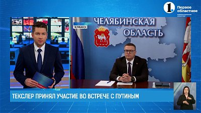 Губернатор Челябинской области принял участие во встрече с Путиным