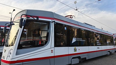 Трамваи Усть-Катавского вагоностроительного завода вышли на маршруты в Краснодаре