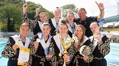 Команда «Динамо-Уралочка» завоевала титул чемпиона России по мини водному поло