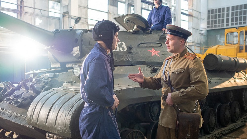 На ЧТЗ снимают клип на песню «Две Победы»