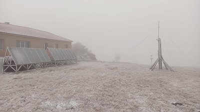 Первый снег выпал в Челябинской области в сентябре