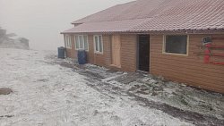 Первый снег выпал в Челябинской области в сентябре