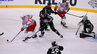 Хоккеисты «Трактора» по буллитам уступили «Спартаку» в чемпионате КХЛ