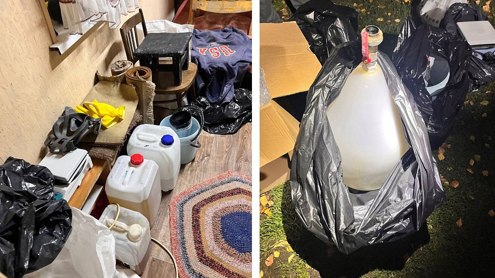 Челябинские полицейские накрыли нарколабораторию в садовом товариществе