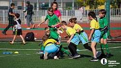 Команды из Еманжелинска выиграли региональную школьную лигу по тэг‑регби