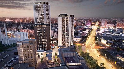 На северо-западе Челябинска строят «Весенний квартал»