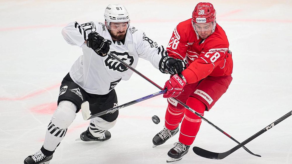 Хоккейный клуб «Трактор» взял реванш у «Спартака» за домашнее поражение в КХЛ