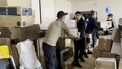 Знаковая отправка гумпомощи состоялась в Миассе