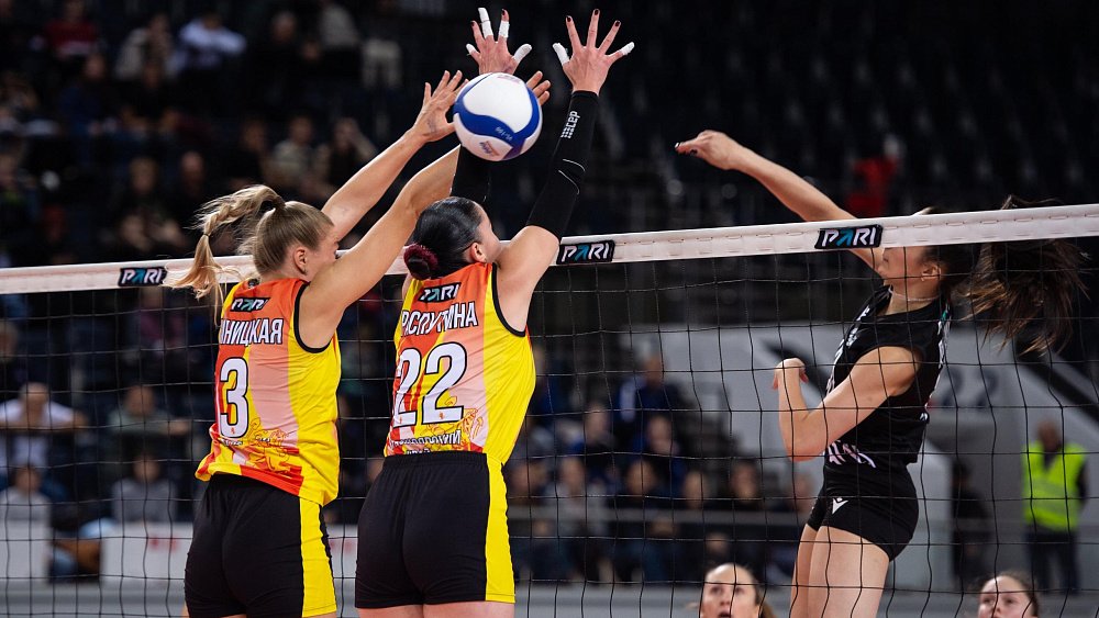Волейбольный клуб «Динамо‑Метар» поднялся на третье место в Суперлиге