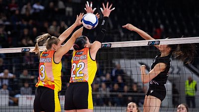 Волейбольный клуб «Динамо‑Метар» поднялся на третье место в Суперлиге