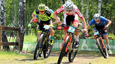 Копейские велогонщики завоевали медали на чемпионате России по маунтинбайку