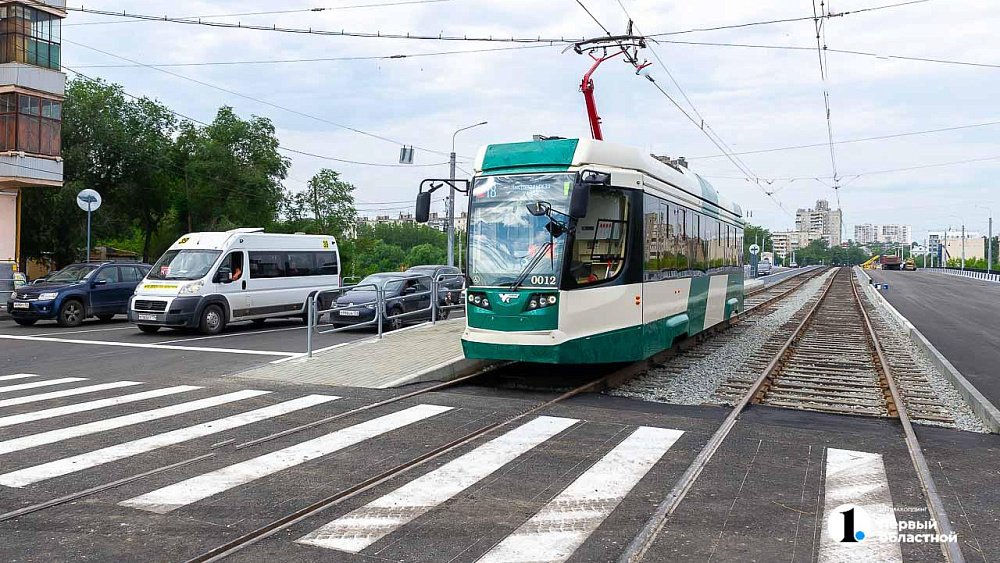 На проспекте Победы в Челябинске ликвидируют два разворота через трамвайные пути