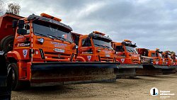 Дорожная техника готова к снегопаду в Челябинске