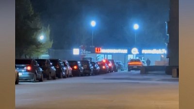 Ночью в Челябинске выстроились очереди в шиномонтаж