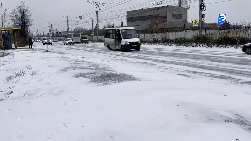 Снегопад застал врасплох автомобилистов