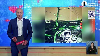 В Челябинске столкнулись два грузовых поезда