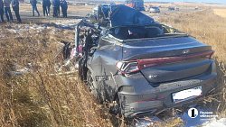 Молодая семья разбилась в лобовом ДТП в Нагайбакском районе