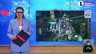 В Коркино на пожаре пострадала школьница 