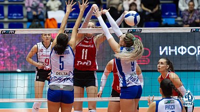 Волейбольный клуб «Динамо‑Метар» дал бой лидеру Суперлиги