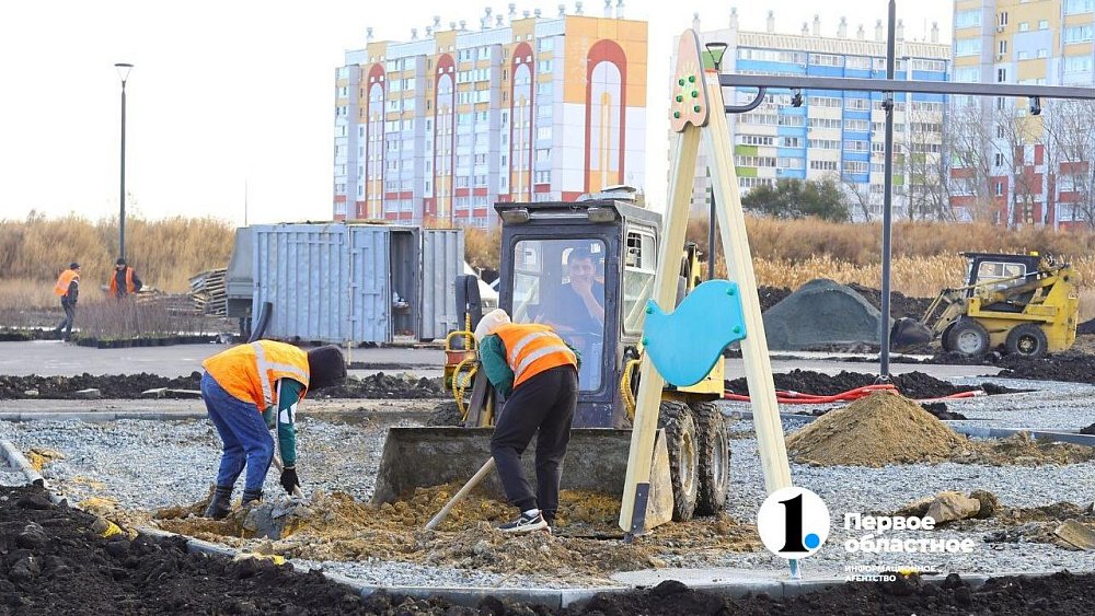 В Челябинске завершаются работы по благоустройству