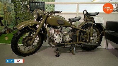 Тяжелый мотоцикл «М-72» в рубрике «Байки о байках»
