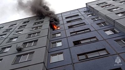 В Снежинске два человека пострадали в ходе пожара