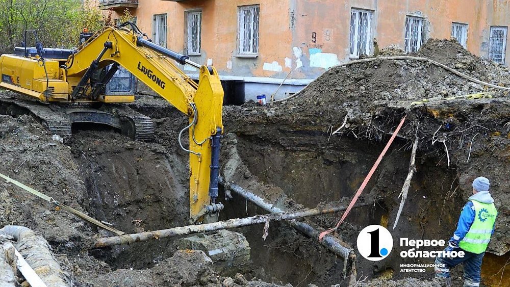 Сточные воды в Ленинском районе Челябинска пойдут по новой трубе