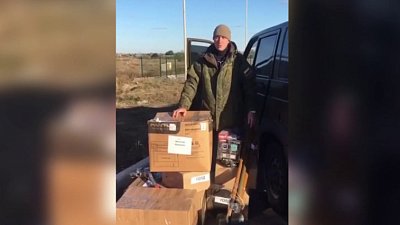 Бойцы ремонтной роты получили посылку от южноуральцев