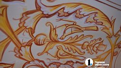 В Челябинске возобновились работы по росписи сводов нижнего храма кафедрального собора Рождества Христова