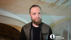 В Челябинске возобновились работы по росписи сводов нижнего храма кафедрального собора Рождества Христова